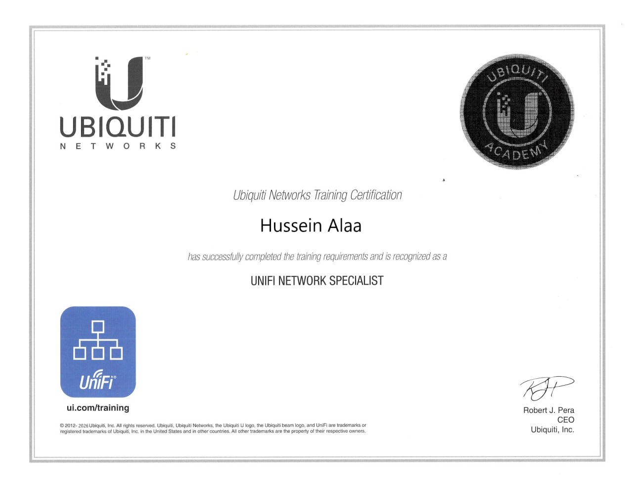 Certificate 6